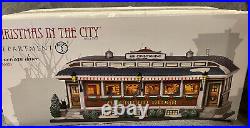 Department 56 American Diner Christmas In The City NIB 2007