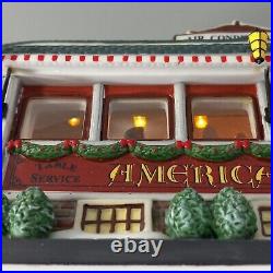 Department 56 American Diner Xmas in the City Series Lighted Snow Village 799939