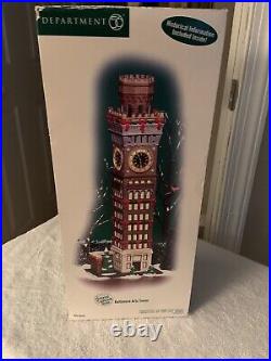 Department 56 Baltimore Arts Tower Christmas In The City Village
