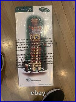 Department 56 Baltimore Arts Tower Christmas In The City Village NEW