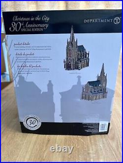 Department 56 CATHEDRAL OF St NICHOLAS Christmas in the City #59248SE with Box LTD