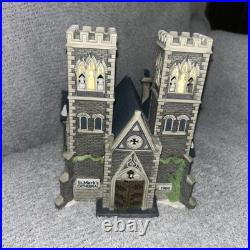 Department 56 Cathedral Church of St Mark, Christmas in the City 55492, No. 2615