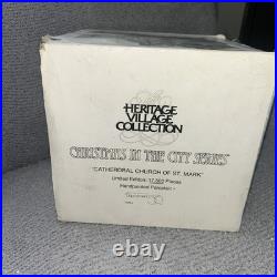 Department 56 Cathedral Church of St Mark, Christmas in the City 55492, No. 2615