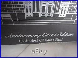Department 56 Cathedral of Saint Paul 25th Anniversary MIB