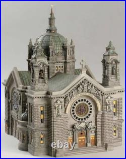 Department 56 Cathedral of Saint Paul Lighted Christmas Village Building Retired