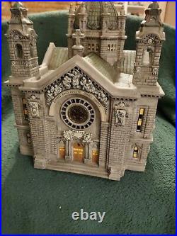 Department 56 Cathedral of St. Paul Christmas in the City RARE