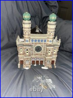 Department 56 Central Synagogue Christmas in the City 59204 amazing Condition