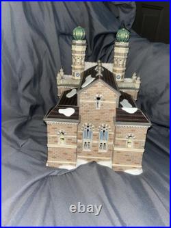 Department 56 Central Synagogue Christmas in the City 59204 amazing Condition