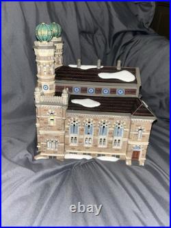 Department 56 Central Synagogue Christmas in the City 59204 amazing Condition