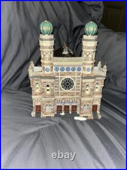 Department 56 Central Synagogue Christmas in the City 59204 amazing Condition
