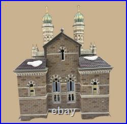 Department 56 Central Synagogue -Christmas in the City Limited Year 2003 Vintage