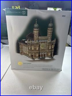 Department 56 Central Synagogue -Christmas in the City Limited Year 2003 Vintage