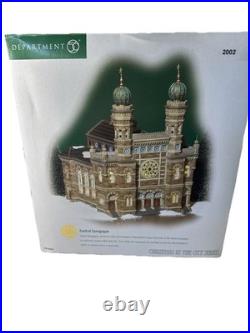 Department 56 Central Synagogue -Christmas in the City Limited Year 2003 Vintage