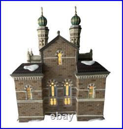 Department 56 Central Synagogue -Christmas in the City Limited Year 2003 Vintage