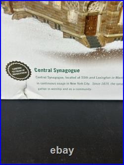 Department 56 Central Synagogue Christmas in the City Series