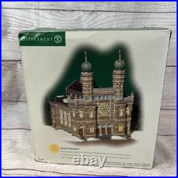 Department 56 Central Synagogue Christmas in the City Series 2002 Withbox