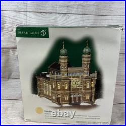 Department 56 Central Synagogue Christmas in the City Series 2002 Withbox