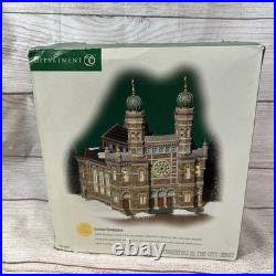 Department 56 Central Synagogue Christmas in the City Series 2002 Withbox