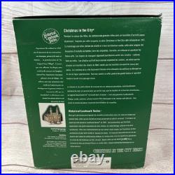 Department 56 Central Synagogue Christmas in the City Series 2002 Withbox