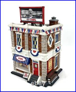 Department 56 Chicago Cubs Souvenir Shop 59227 Christmas In The City Retired
