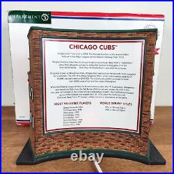 Department 56 Chicago Cubs Wrigley Field Stadium Christmas in the City #56.58933