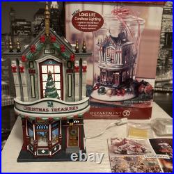 Department 56 Christmas In The City 2004 Treasures Shop Store 56.59240 CIC