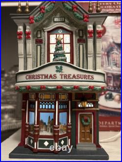 Department 56 Christmas In The City 2004 Treasures Shop Store 56.59240 CIC