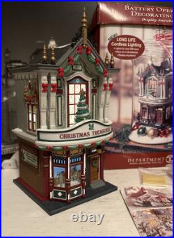 Department 56 Christmas In The City 2004 Treasures Shop Store 56.59240 CIC