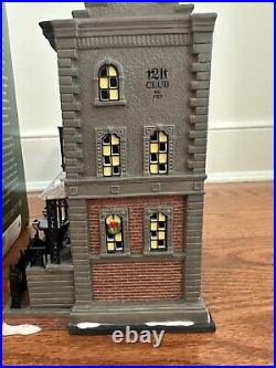 Department 56 Christmas In The City 21 Club #805535 Dept 56, Complete READ