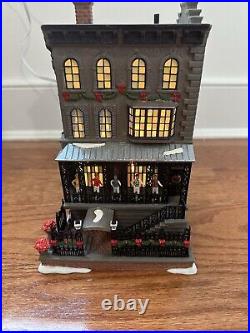 Department 56 Christmas In The City 21 Club #805535 Dept 56, Complete READ