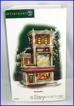 Department 56 Christmas In The City 59249 WOOLWORTH'S New In Box