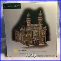 Department 56 Christmas In The City, CENTRAL SYNAGOGUE Historic Landmark NEW