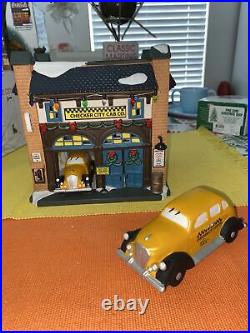 Department 56 Christmas In The City Checker City Cab Co. & Checker Cab Vehicle