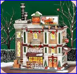 Department 56 Christmas In The City Coca Cola Bottling Company Rare