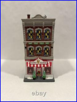 Department 56 Christmas In The City Downtown Dairy Queen Lighted Building