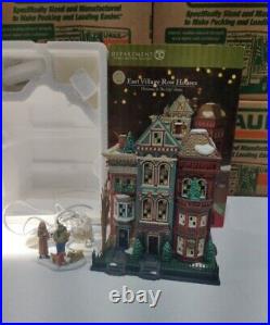 Department 56 Christmas In The City East Village Row Houses Building Decor