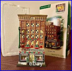 Department 56 Christmas In The City Ferrara Bakery And Cafe CIC retired