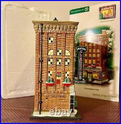 Department 56 Christmas In The City Ferrara Bakery And Cafe CIC retired
