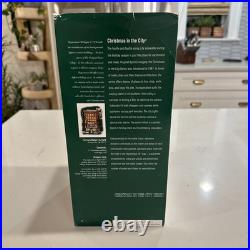 Department 56 Christmas In The City Ferrara Bakery & Cafe Lighted #59272