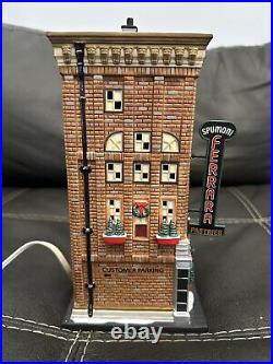Department 56 Christmas In The City Ferrara Bakery & Cafe With Box