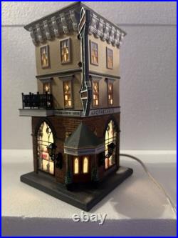 Department 56 Christmas In The City- Foster Pharmacy- Great Condition Department 56 Christmas In The City- Foster Pharmacy- Great Condition