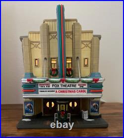 Department 56 Christmas In The City Fox Theatre 4025242 Retired Rare Collectible Department 56 Christmas In The City Fox Theatre 4025242 Retired Rare Collectible