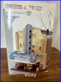 Department 56 Christmas In The City Fox Theatre 4025242 Retired Rare Collectible Department 56 Christmas In The City Fox Theatre 4025242 Retired Rare Collectible