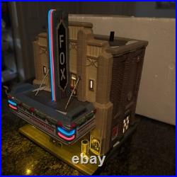 Department 56 Christmas In The City Fox Theatre 4025242 Retired Rare Collectible Department 56 Christmas In The City Fox Theatre 4025242 Retired Rare Collectible