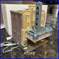 Department 56 Christmas In The City Fox Theatre 4025242 Retired Rare Collectible Department 56 Christmas In The City Fox Theatre 4025242 Retired Rare Collectible