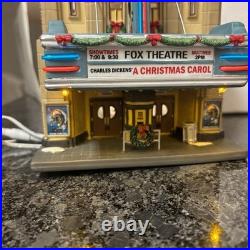 Department 56 Christmas In The City Fox Theatre 4025242 Retired Rare Collectible Department 56 Christmas In The City Fox Theatre 4025242 Retired Rare Collectible