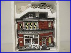 Department 56 Christmas In The City Harley-Davidson City Dealership #56 59202