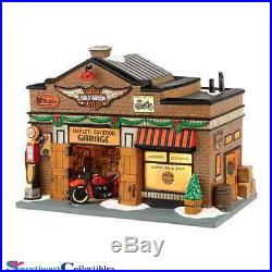 Department 56 Christmas In The City Harley-Davidson Garage 4035565