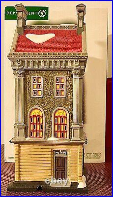 Department 56 Christmas In The City Harrison House Retired Dept 56 CIC