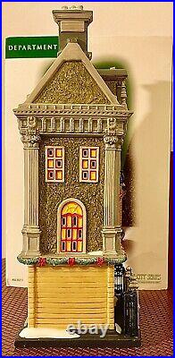 Department 56 Christmas In The City Harrison House Retired Dept 56 CIC